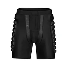 Уличные черные защитные лыжные шорты хип защитные анти-осенние сноубордские штаны Катание на коньках Спорт