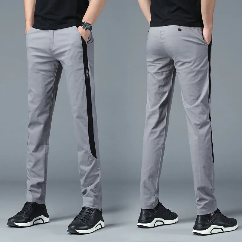 9908 Fashion Streetwear Men Sweatpants Joggers Causal Pants Man Sportswear Black Grey Male Hip Hop Trousers Plus Size 28-40 - Цвет: 9908