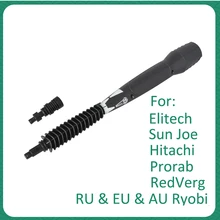 Lance de lavage à pression avec 3 embouts de buses et 1 buse rotative, pour Elitech Sun Joe Hitachi Prorab Redverg