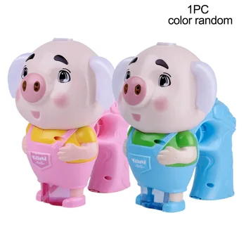 

With Music Light Handheld Blowing Toys Outdoor Play Bubble Machine Cartoon Pig Shaped Bathtub Cute For Toddler Plastic