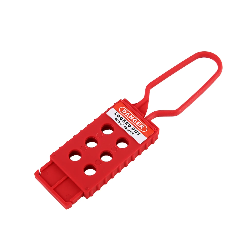 6-Hole Security Insulation Lockout Hasp Spark-proof nylon construction | Дом и сад
