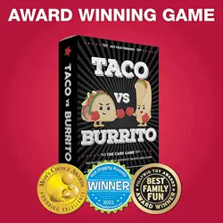 Taco Vs Burrito le jeu de cartes stratégique étonnamment populaire créé par un Taco de résistance de 7 ans 