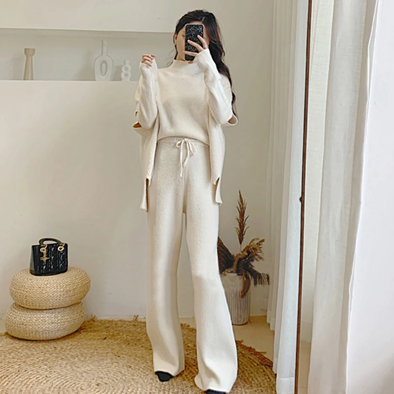 Three Piece Suits Tracksuit Women 