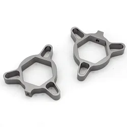 Universal CNC Aluminum Suspension Fork Preload Adjusters, 14 - 22mm (19mm Gray)