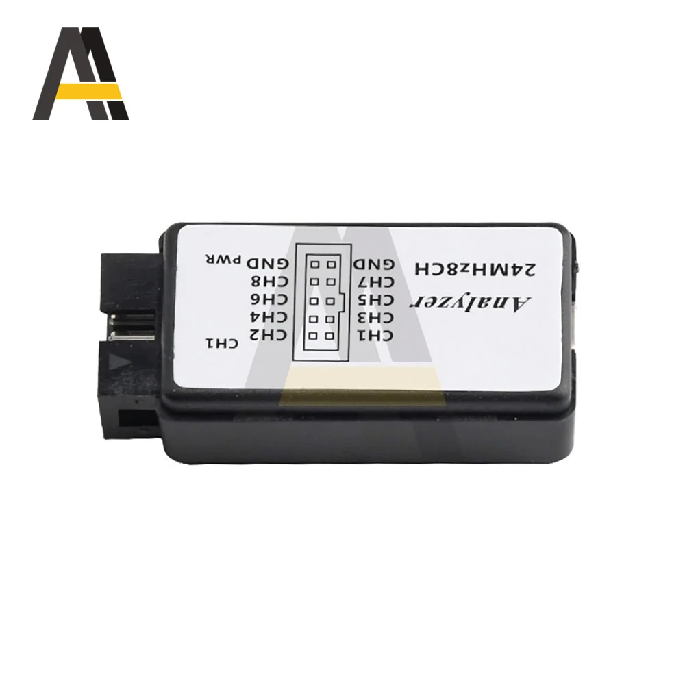 USB Logic Analyzer 24MHz 8 Channel 24M/seconds Logic Analyzer Debugger For ARM FPGA Logic Analyzer Logic 24M 8CH 2