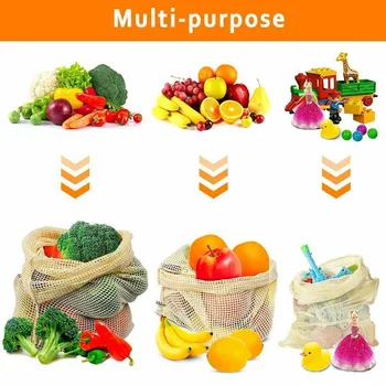 

Reusable Mesh Net Turtle Bag String Shopping Bag Hanging Storage Fruit Vegetables Storage Handbag Totes Home Storage Bags Z0714