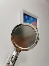 Shower-Head Stop-Button Rotating Water-Pressure Adjustable Degrees 360 with 3-Mode