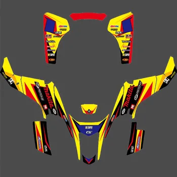 

Full Graphics Decals Stickers Motorcycle Background Custom Number 3M For SUZUKI LTZ400 LTZ 400 2003 2004 2005 2006 2007 2008