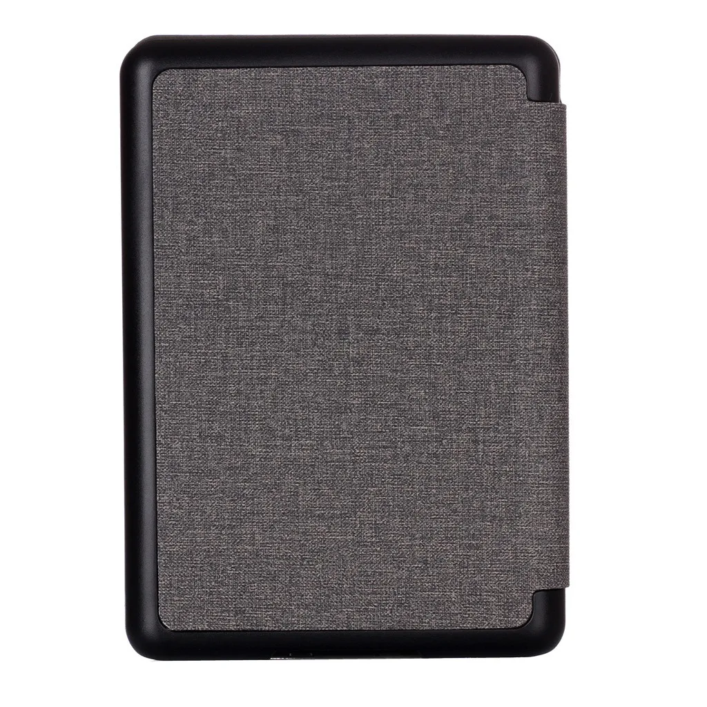 Серый Тканевый чехол для Kindle Paperwhite4 тончайший легкий умный чехол Авто Wake# BO - Цвет: Серый