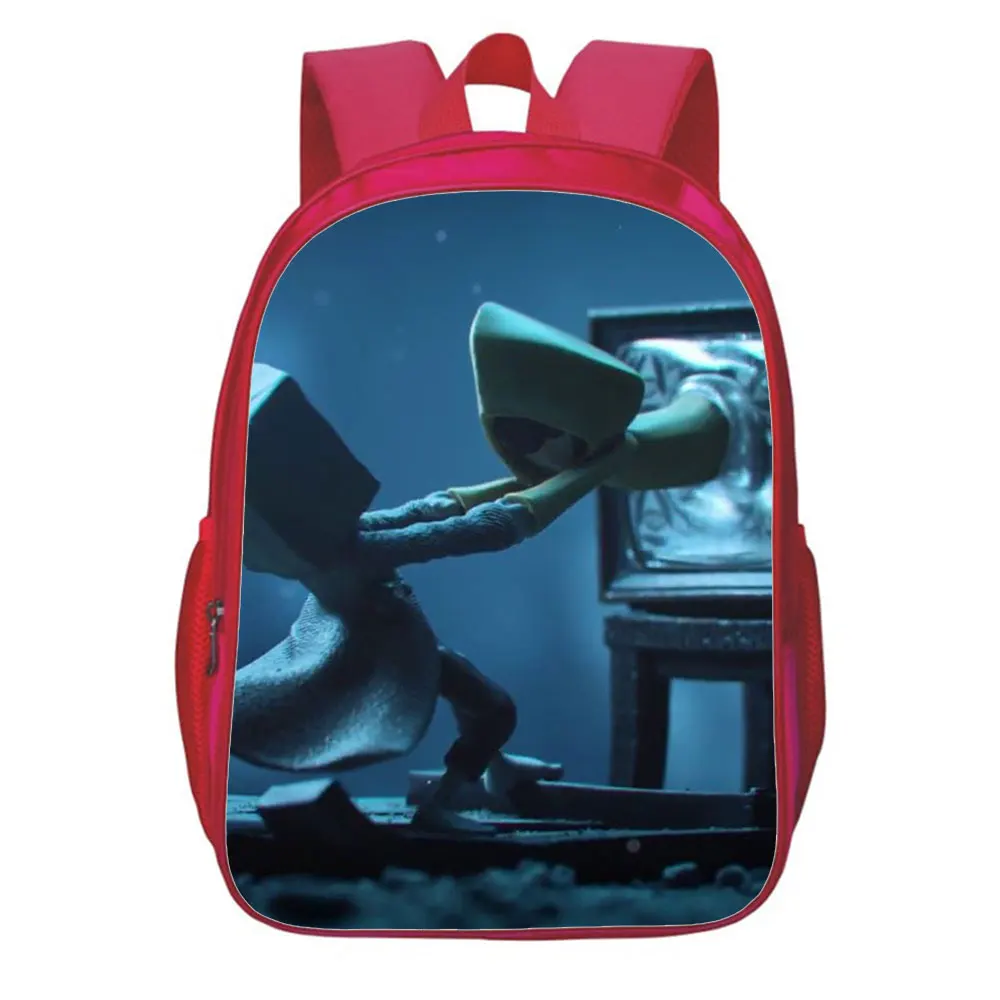 Little Nightmares 2 Kindergarten Backpack Girls Toddler Game Knapsack Baby Toddler Rucksack Mochila Girl Gift.Support Custom
