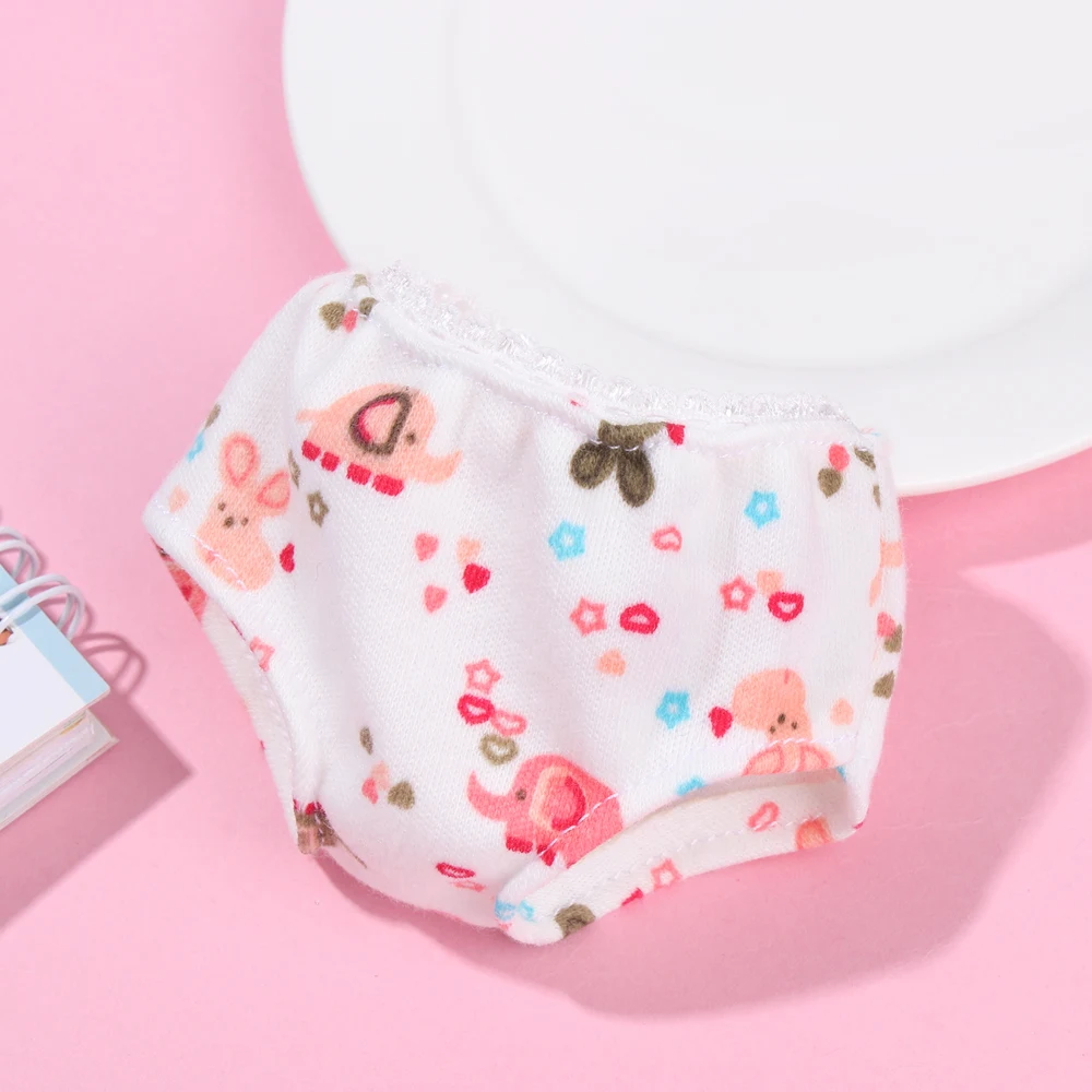 1PC Multi Size Doll's Briefs Underwear Suitable for 1/12 1/6 1/4 1/3 Doll DIY Dollhouse Clothes Accessories Toys Girl Gift barbie doll clothes doll clothes accessories doll clothes doll accessories