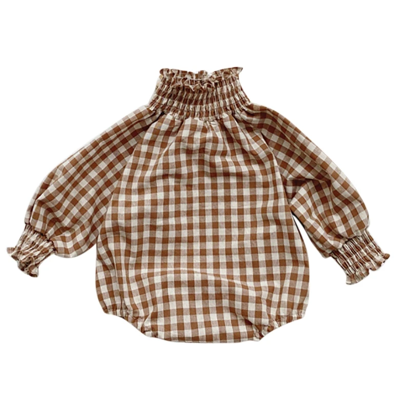 

2020 Autumn Newborn Baby Girls Romper Bodysuit Lattice Floral Cartoon Casual Infant Kids Clothes Outfit Bodysuit