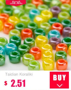 Тайдиан Miyuki Seedbeads смешивает цвета и размер браслет ручной работы бисер Изготовление ювелирных изделий 5 г/лот