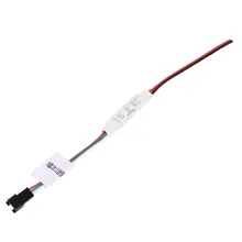 3 touches Pixel LED de contrôle gradateur commutateur cc 5 V-24 V pour WS2812B WS2811 WS2812 LED Pixel bande Module de lumière connecteur JQ(China)