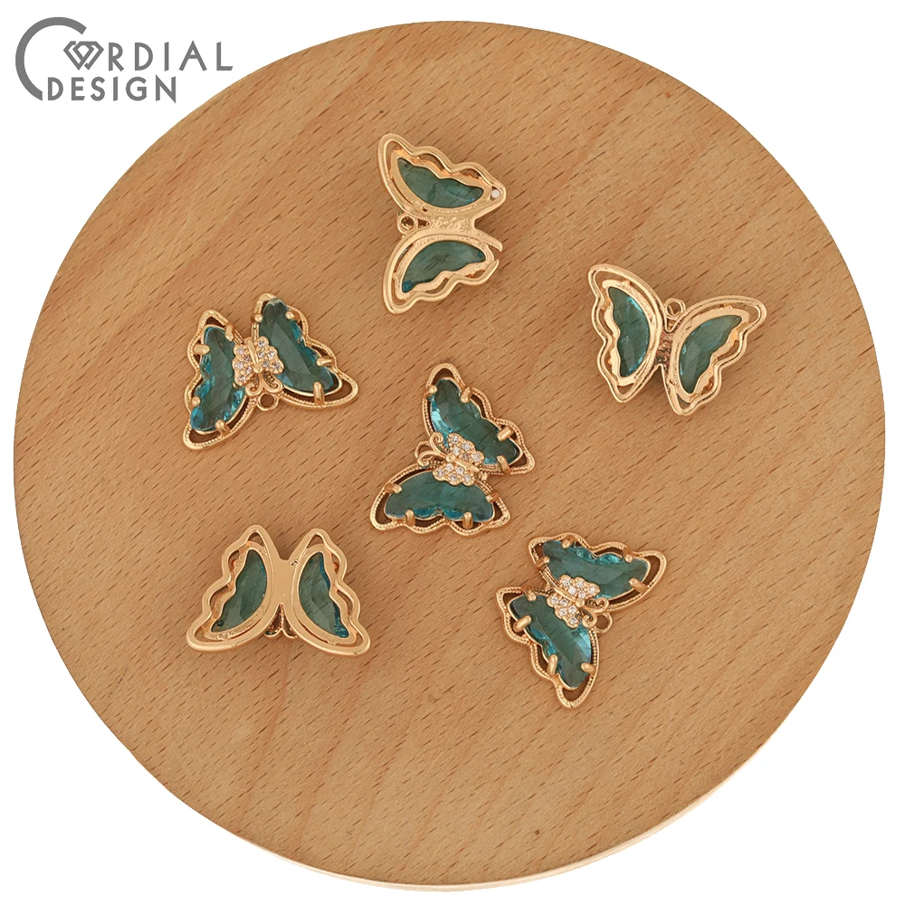 Cordial Design 30Pcs 15*20MM DIY Pendant/Jewelry Accessories/Hand Made/CZ Charms/Jewelry Findings & Components/Earrings Making 25 Cordial Design 30Pcs 15*20MM DIY Pendant/Jewelry Accessories/Hand Made/CZ Charms/Jewelry Findings & Components/Earrings Making - cordial