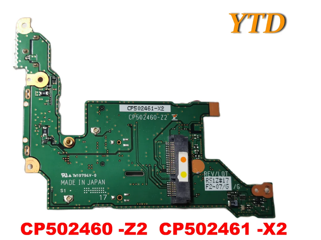 

Оригинал для Fujitsu Lifebook USB VGA Sim-карта плата P771 CP502460 -Z2 CP502461 -X2 плата протестирована хорошая бесплатная доставка