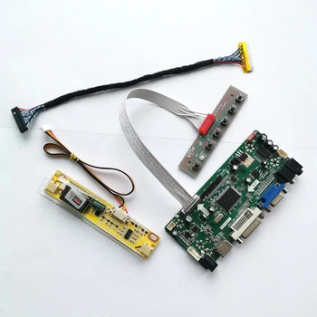 

For LM220WE1 M220Z1 HDMI+VGA+DVI 1680*1050 Inverter cable LVDS 30-Pin 22" 2-CCFL M.NT68676 LCD display controller card DIY kit
