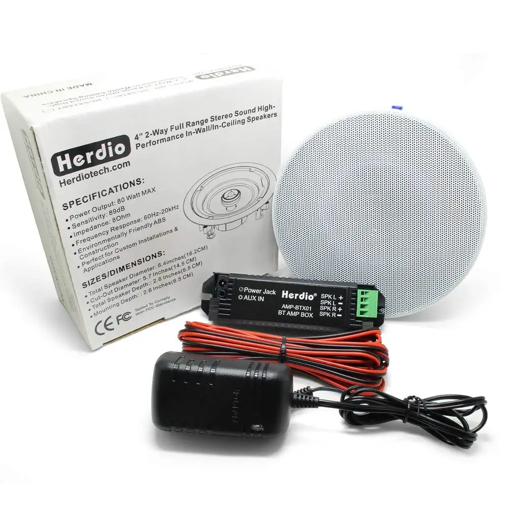 4 bluetooth ceiling speakers