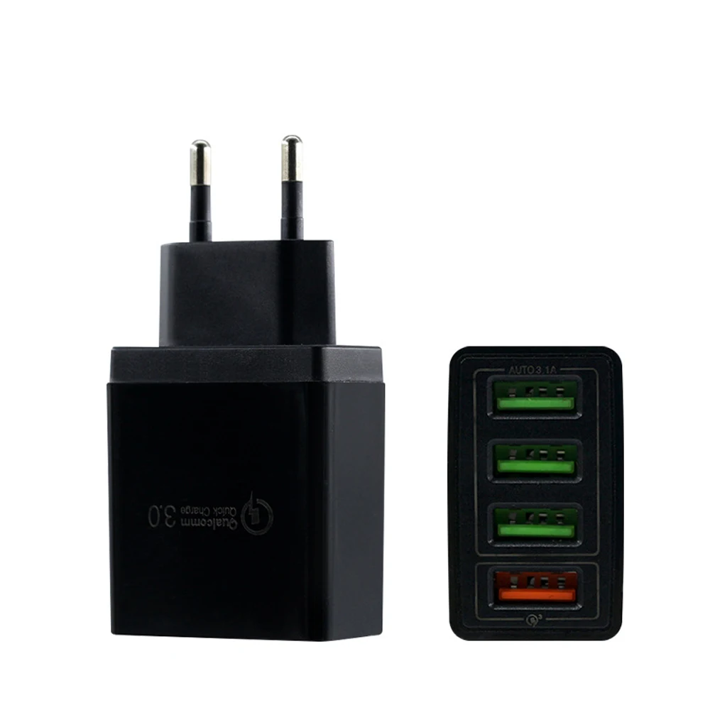AIREACH 18 Вт Зарядное устройство 4USB мобильный телефон зарядное стандарт ЕС США