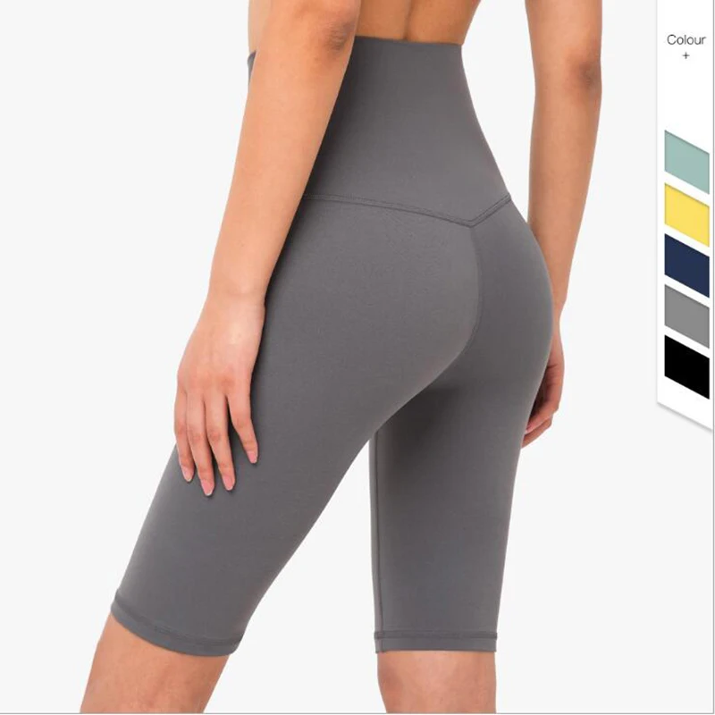 Woman High Waist Energy Yoga Shorts Seamless Hip-up Tight Elastic Sport Short-pants Summer Gym Fitness leggings sports shorts,running shorts,yoga shorts,sports leggings,sports pants,yoga leggings,workout shorts,seamless shorts,fitness leggings