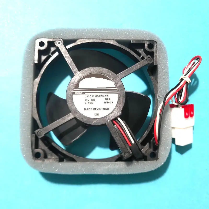 

Оригинальный Для 9 см U92C12MS1B3-52 12В 0.16A для холодильника охлаждающий вентилятор радиатора