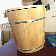 Новинка, ванная для ног из цельного дерева, для дома, пузырьковая бочка для ног, спа, педикюр, Замачивание ног, массаж, мытье ног, ванна для взрослых, увеличивающая рост