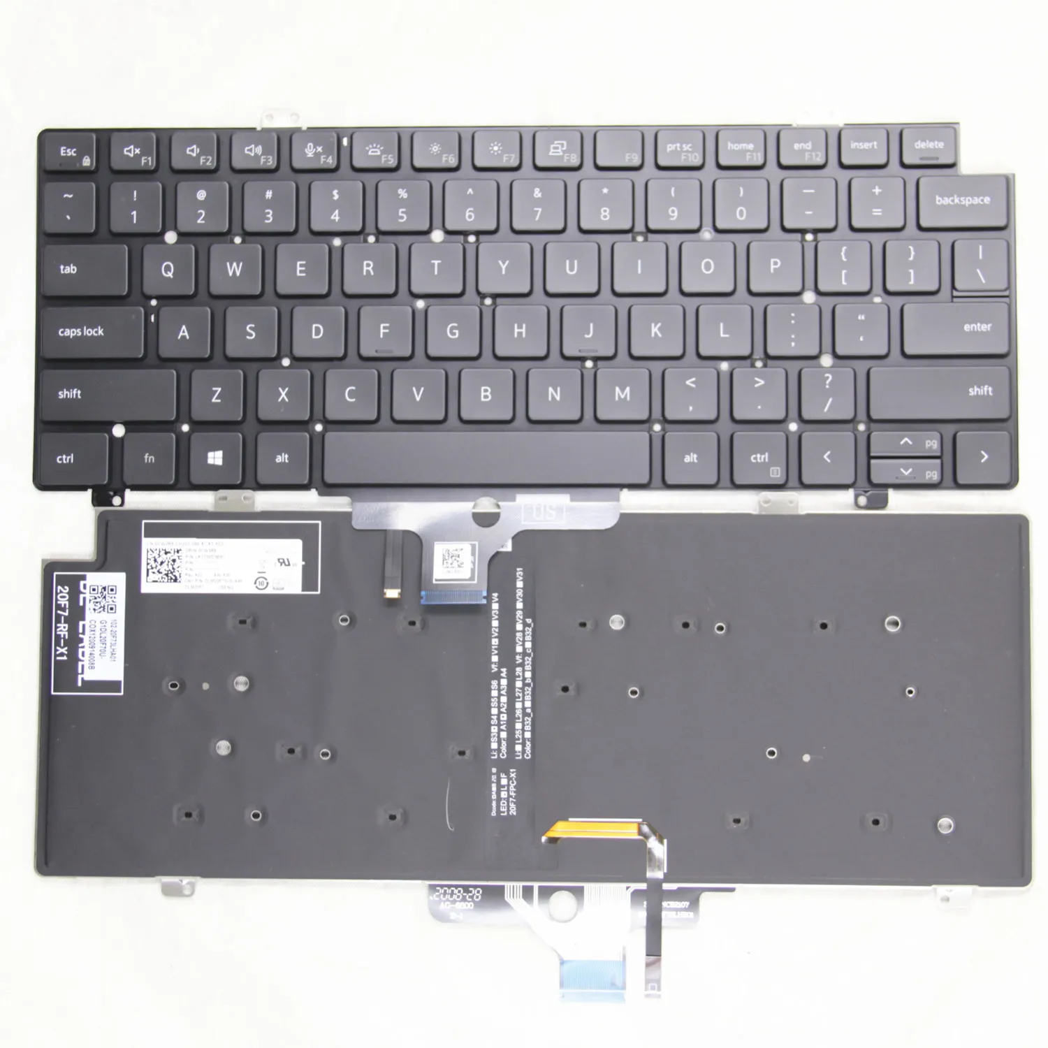100% Nuovo Originale Us Per Dell Latitude 7420 7430 5430 5420 5421 5431 7520 P137G Laptop Inglese Con Tastiera Retroilluminata 0Cw3R5