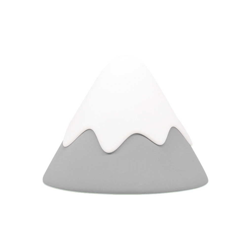 

Led Wireless Kids Snow Mountain Motion Sensor Touch Activated Home Adjustable Brightness Night Light Decoration Sound Control