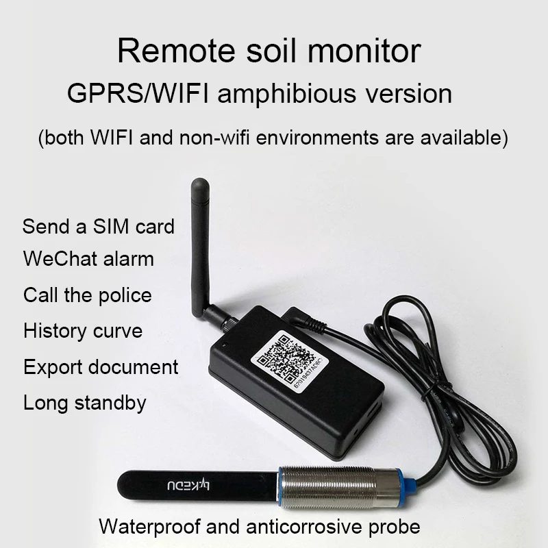 

Измеритель влажности почвы с Wi-Fi и датчиком светильник туры воды