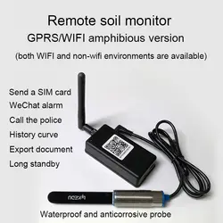 GPRS Wi-Fi измеритель влажности почвы Температура воды, свет, Беспроводной гидроизоляции и защиты от коррозии зонд Remote Monitor