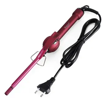 

Kemei Km-1023 9Mm Curling Iron Hair Curler Professional Curl Curling Irons Curling Wand ic Roller Care Beauty Styling Tools C