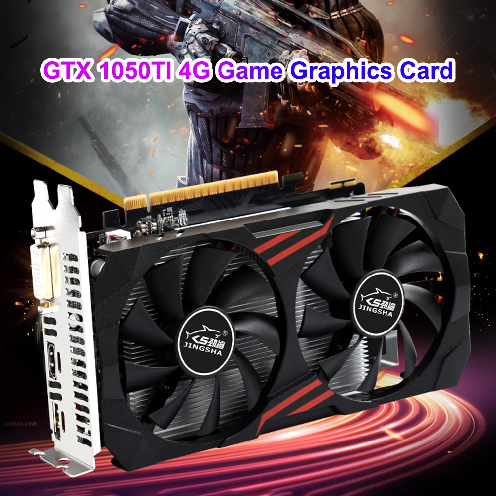 video card for pc Graphics Card Original GTX1050 4/6/1 GB GDDR5 NVIDIA PCI-express2.0 Computer Graphic Card Gaming Graphic Cards with Cooling Fans external graphics card for pc