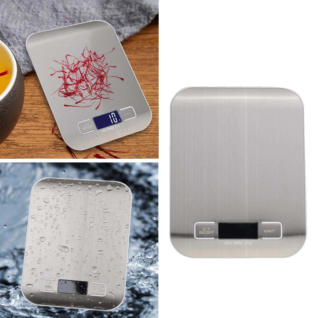 5kg/1g LED Digital Kitchen Electronic Food Scale Weight Diet Food Balance