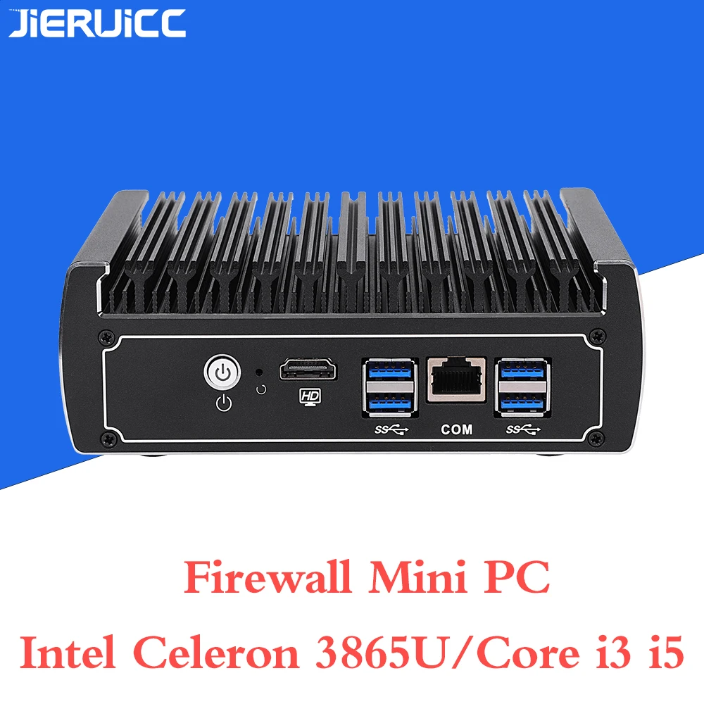  firewall mini pc i3 7100u i5 7200u Celeron3865U DDR4 RAM. 6 LAN PORT.1 COM4PCS USB 3.0 Portfast and
