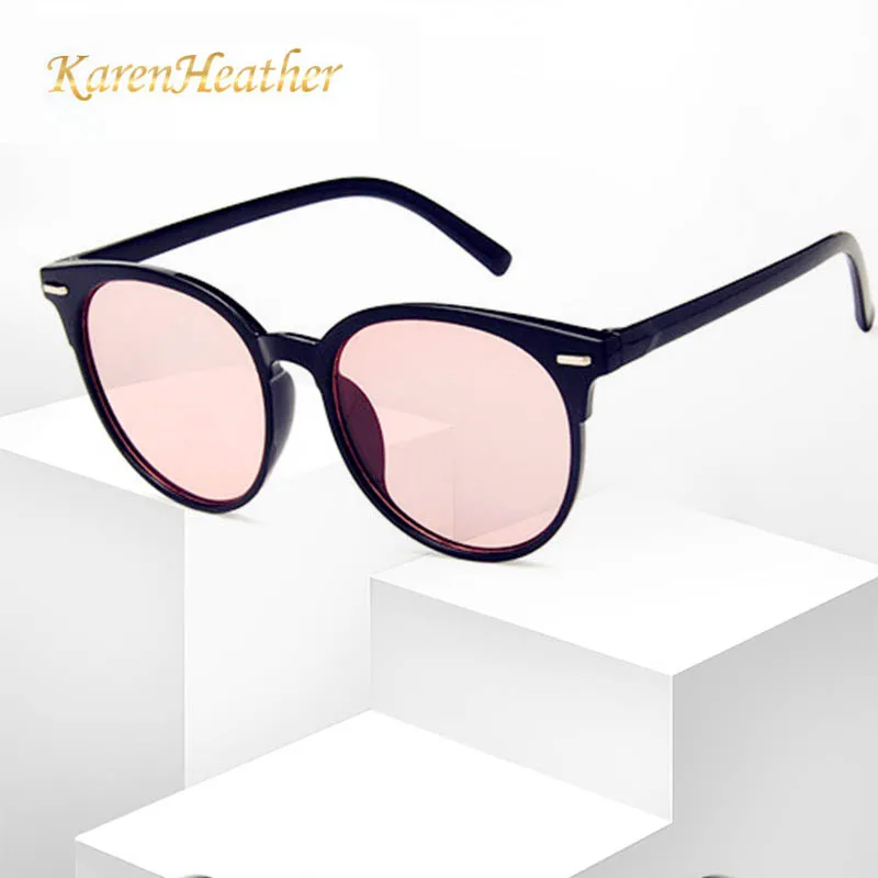 KARENHEATHER 2019 Новая мода кошачий глаз солнцезащитные очки женские чудесные