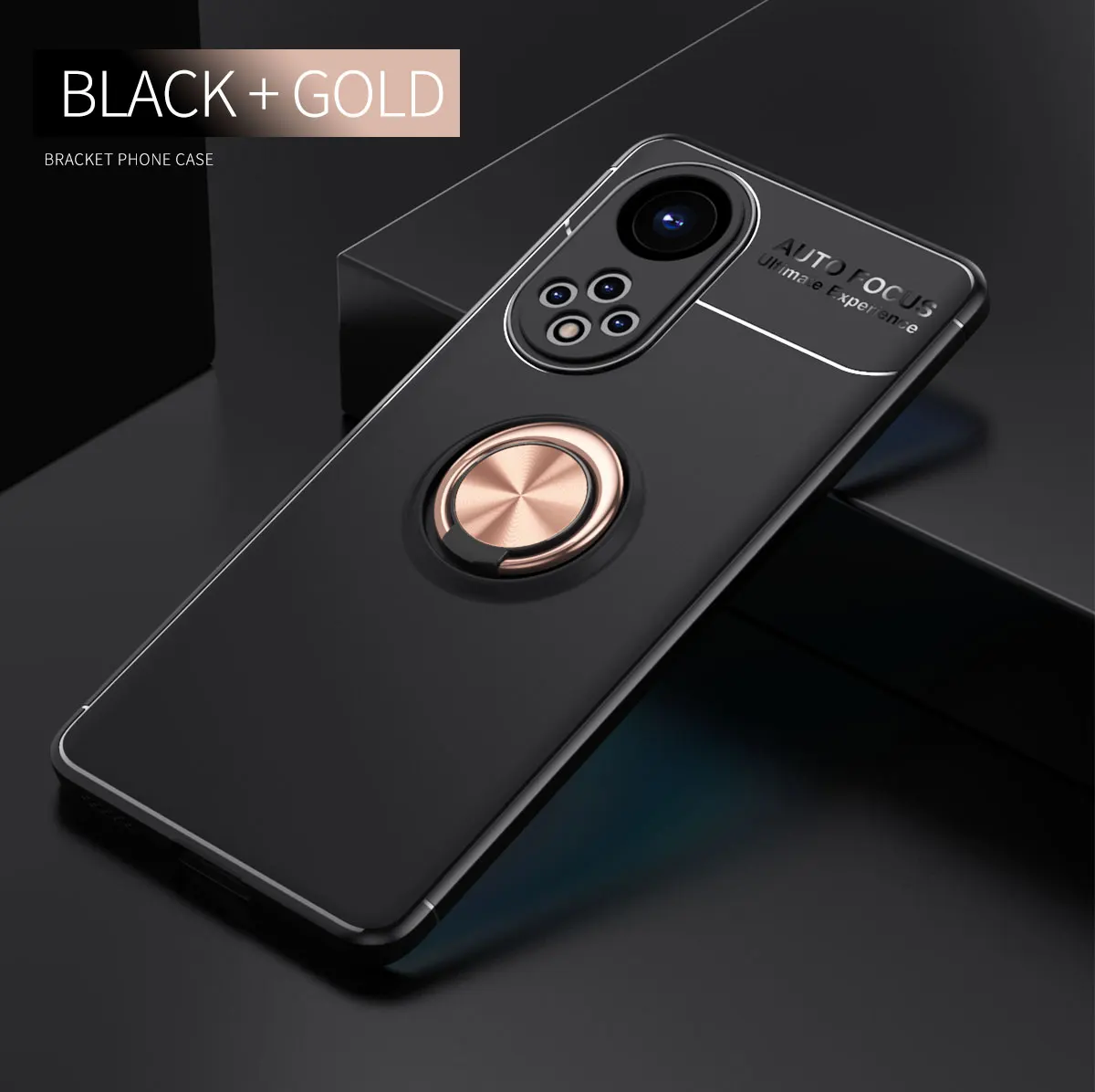 Shockproof Phone Case For Honor 50 Pro SE Paly5t Luxury Car Magnetic Ring Stand Back Cover For Huawei P50 P40 Pro Nova 8 Funda