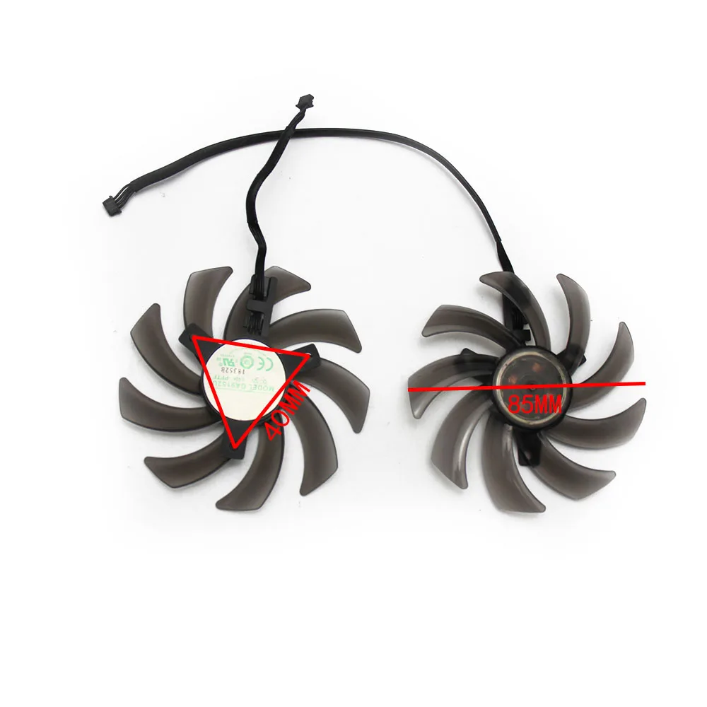 Для PALIT GeForce RTX 2080 двойная графика охлаждение для видеокарты вентилятор RTX2080 GA91S2U DC12V 0.40A