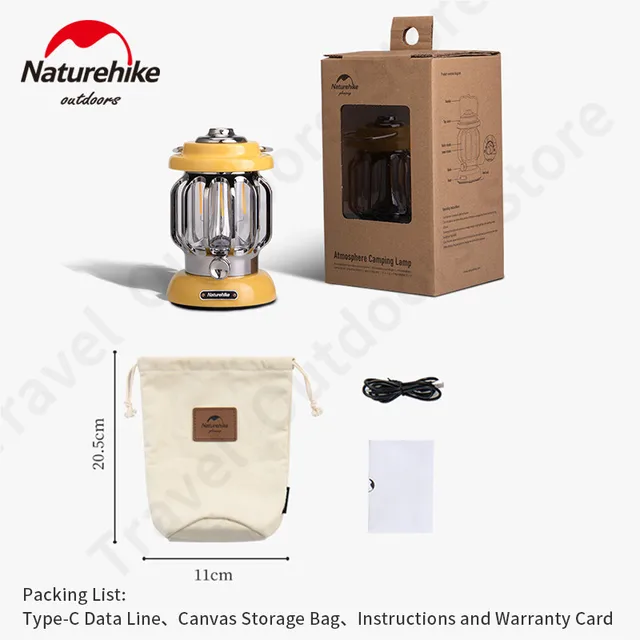 Naturehike 2-in-1 Portable LED Lantern 5