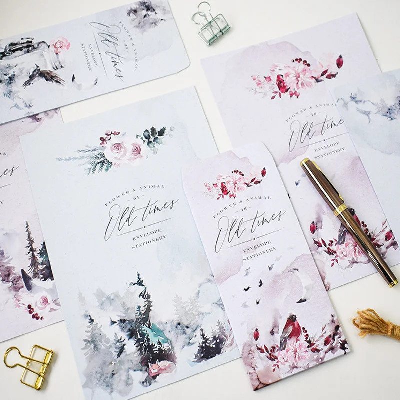 Forest Time 3 конверта 6 листов