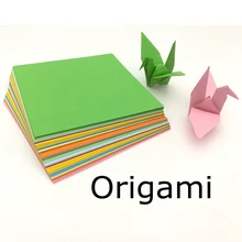 Разноразмерная бумага Оригами ручной работы, цветной картон для детского сада, школы, офиса, интеллектуальное развитие мышления, 80 г, копировальная бумага