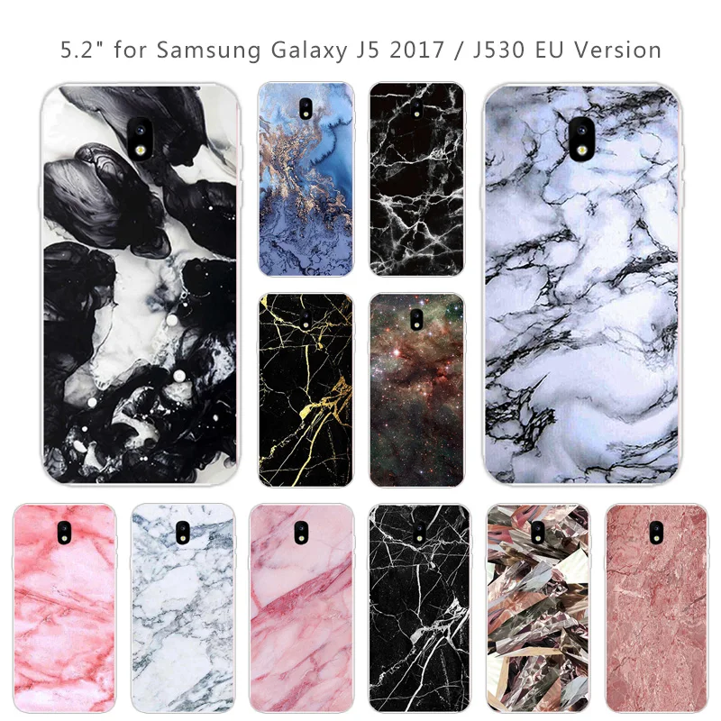 Чехол для Galaxy J5 2017 случаев мягкий силиконовый из ТПУ чехол-крышка с узорами samsung