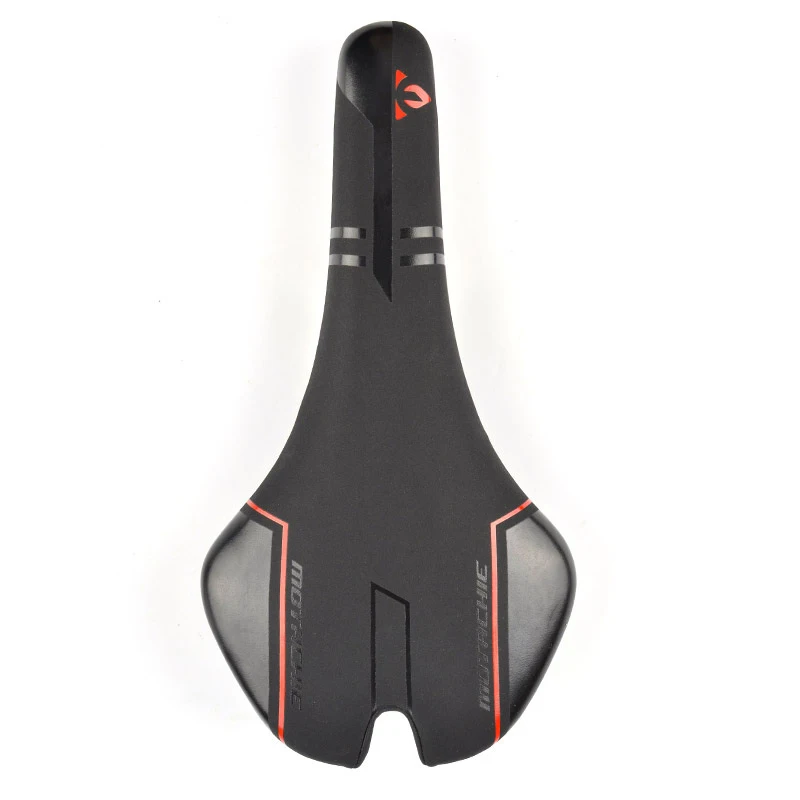 

MTB Bicycle Saddle Seat Shock Absorbing Matte PVC Fabric Breathable Soft Comfort Bike Saddle Road Cycling Skidproof Cushion