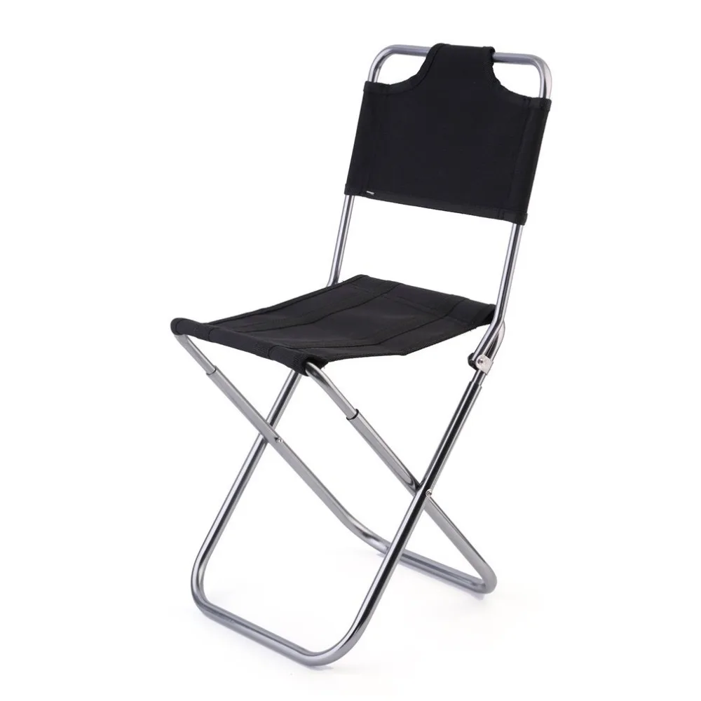 OUTAD спинка легкий портативный складной Оксфорд алюминиевый стул табурет сиденье для кемпинга рыбалки с сумкой для переноски