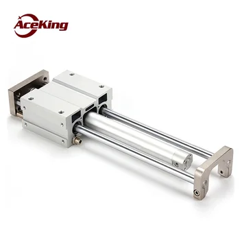 

MGGM Thin type cylinder with guide rod mggm20 / 25 / 32 / 40 / 50 / 63-100 / 200 / 300 / 500mggpbf