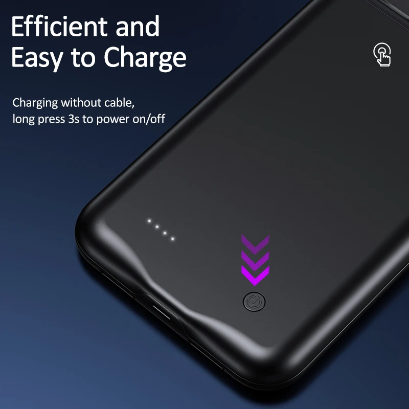 USAMS Smart Battery Case зарядное устройство для iPhone 11 Pro Max батарея чехол внешний