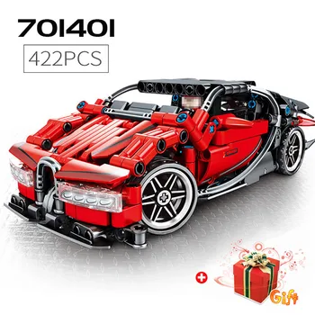 

422Pcs Children Pull Back Sports Car Building Blocks Toys Compatible Technical Boys Racing Model Toy Educational Toy Gift