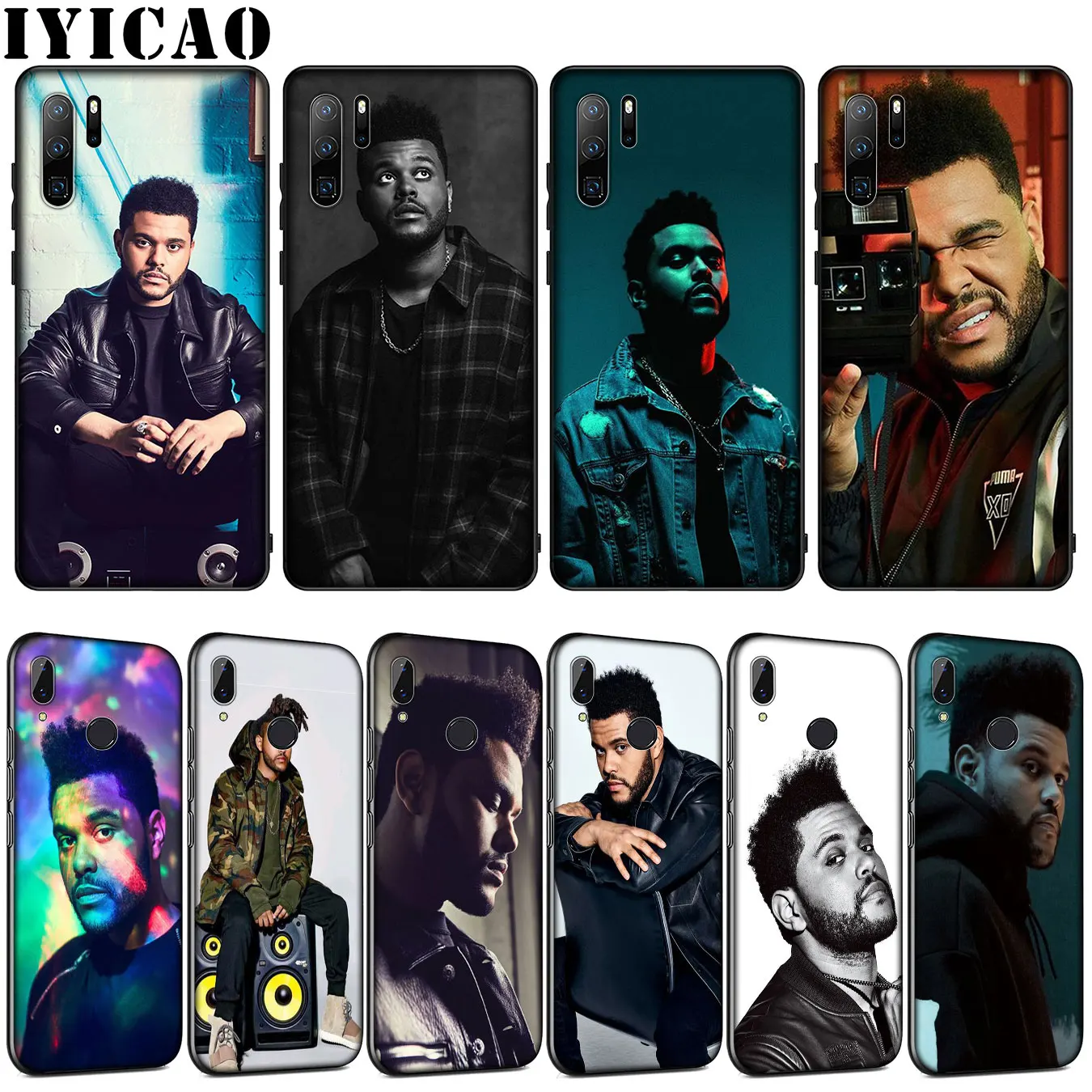 Мягкий силиконовый чехол IYICAO The Weeknd для Huawei P30 P20 Pro P10 P9 Lite Mini 2017 2016 P Smart Z Plus 2019 |