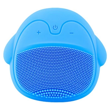 

Face Cleaning Mini Electric Massage Brush Washing Machine Waterproof Silicone Cleansing Tools