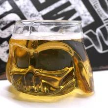 Star Wars кружка черный воин двойными стенками Стекло теплоизоляция стойкая прозрачное вино пиво чашечка украшения посуда для напитков