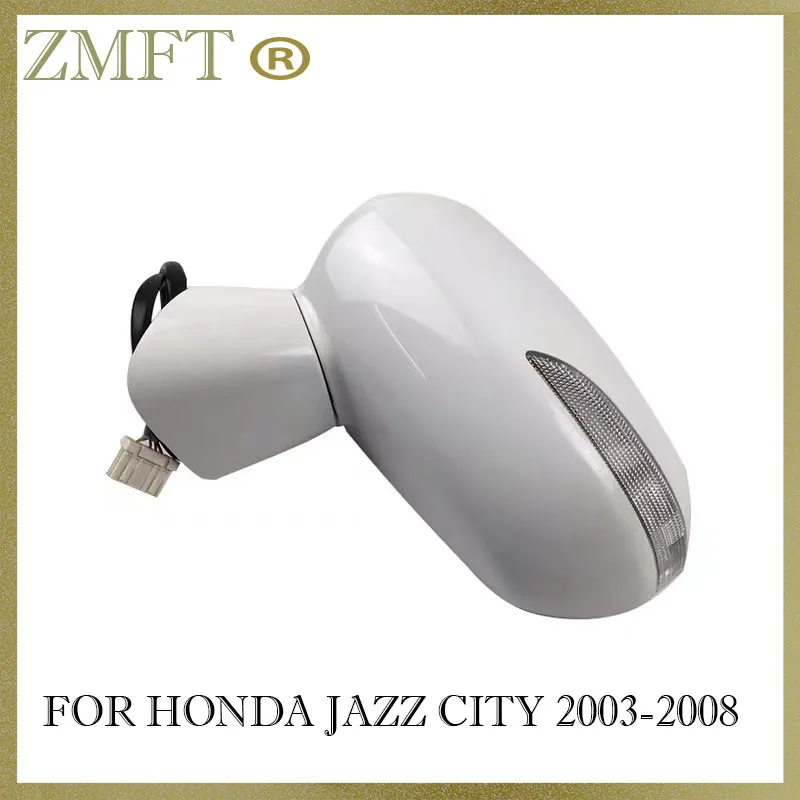 

Car Rearview Side Mirror Assy For HONDA FIT JAZZ 2005-2008 For Honda City 2007-2008 5PINS Electric Folding With LED Light